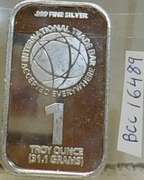 1 Oz Silver Bar PROOF - ITB