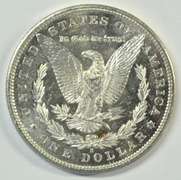 Super DMPL Choice BU 1881-S Morgan Silver Dollar. Flashy