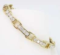 3.02ctw Diamond Link Bracelet