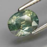 Beautiful 1.62ct blue green Sapphire from Mozambique