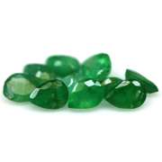 2.92ct 10pc Zambain Emerald set