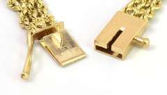 Lovely Chain Bracelet in 14KT Yellow Gold