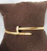 Golden Color Nail Bracelet