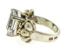 Lagos Cavair Quartz 2 Tone Ring