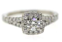 Sparkling White Gold Diamond Wedding Set