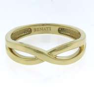 Gorgeous Yellow Gold Bypass Ring