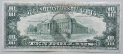$10 1977 FRN Offset Face On The Reverse Error Note