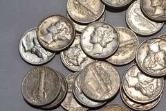 26 Various Date Slider Mercury Dimes