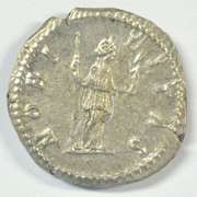 Lustrous Mint Geta as Caesar Roman Silver Denarius, 198-209 AD