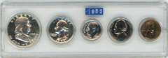 Superb Gem 5-pc 1953 US Proof Set in custom holder