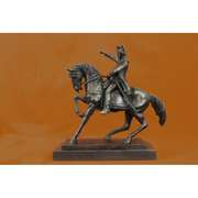 Bronze Sculpture of Napoleon Bonaparte Riding Horse Figure