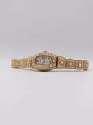 18kt Gold Plated Ladies Geneva Watch