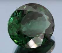 32.26ct top green hue created Amethyst