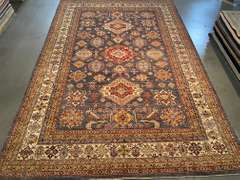EXQUISITE FINE SUPER KAZAK RUG 9x13