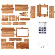 Wooden Drawer Storage Box Desk Organizer