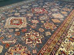 EXQUISITE FINE SUPER KAZAK RUG 9x13