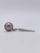 14kt Gold, Diamond & Pearl Pendant