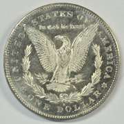 Prooflike choice BU 1878-S Morgan Silver Dollar