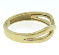 Gorgeous Yellow Gold Bypass Ring