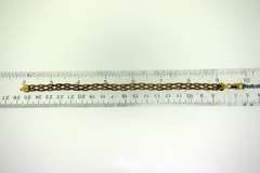 Italian Sterling Silver Four Strand Braided Bracelet