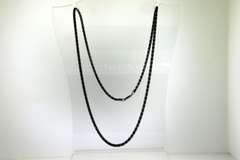 Italian Sterling Silver Heavy Wheat Chain