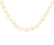 Elegant 14kt WG White Pearl Strand