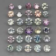 Fancy color 4.36ct UNHEATED VS Sapphire set