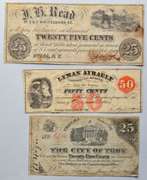 3 Different 1862 New York Notes