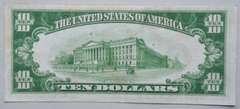 1934 $ 10 Lime Green Seal Minneapolis Fed Res Note