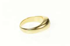 14K Yellow Gold 0.57 Ct Men's Diamond Solitaire Wedding Ring