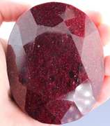 Impressive! 2,855ct dark violet red Brazilian Ruby