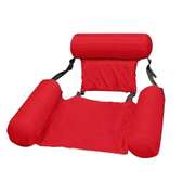 Water Lounge Chair Inflatable Foldable