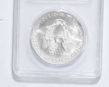 2005 American Silver Eagle - 1st Day Of Issue - .999 Fine Silver