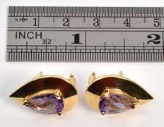 Beautifully Made Amethyst Earrings