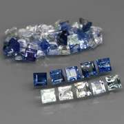 Exquisite 4.50ct 50 piece Ceylon Sapphire set