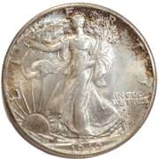 1940 Gem BU Walkng Liberty Half