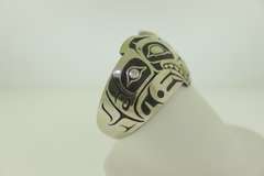 Sterling Silver O.Lonning Mag Art Northwest Cuff