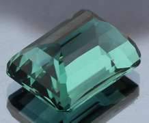 Pristine 29.39ct VVS created green Amethyst
