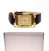 Skagen Denmark Unisex Stainless Steel Quartz Watch Leather Band