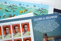 $ 148.28 US Face Value Souvenir Sheets