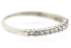 Sparkling White Gold Diamond Wedding Set