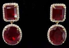 Magnificent Ruby Earrings
