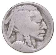 1913-S Indian Head Buffalo Nickel - Type 2