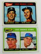 2 Topps 1965 Rookie Stars Baseball Cards