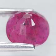 All natural 2.34ct unheated Mozambique Ruby