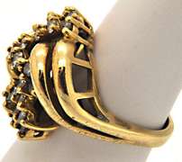 LADIES 14K YELLOW GOLD RING