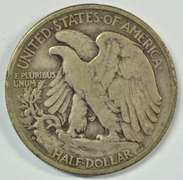 Nice VF/XF 1938-D Walking Liberty Half Dollar. Key date