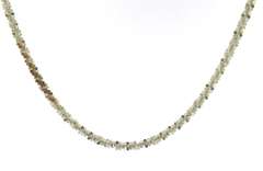 Italian Sterling Silver Primrose Sparkle Popcorn Chain