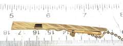 Elegant 18kt Ruby Tie Bar
