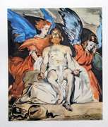 Vintage Edouard Manet, Dead Christ with Angels